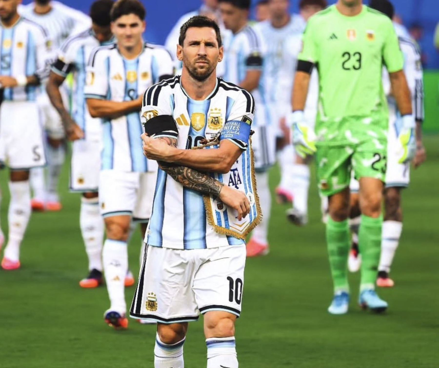 Messi y el fuerte mensaje a pocas horas de jugar la gran final del Mundial ante España