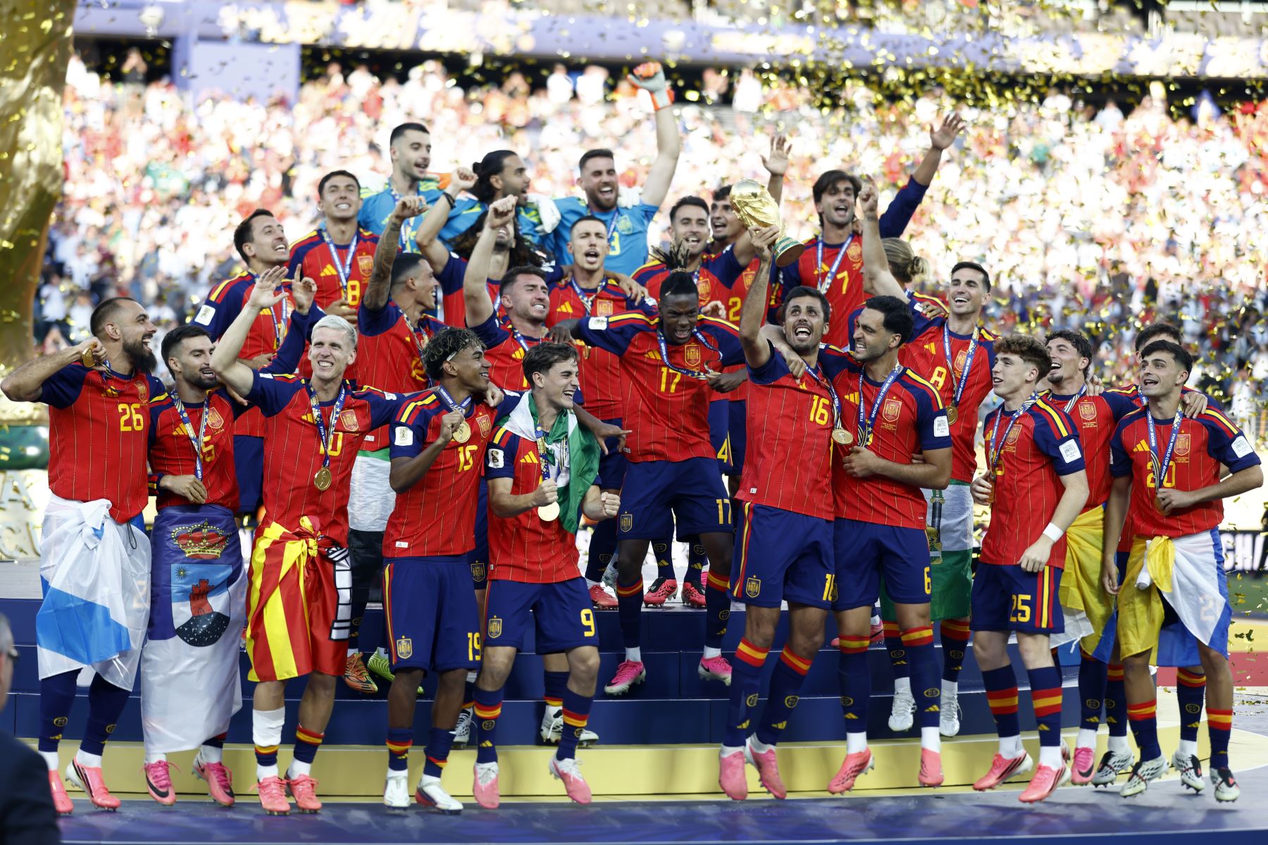 UEFA felicita a España y destaca su racha más larga como equipo europeo invicto