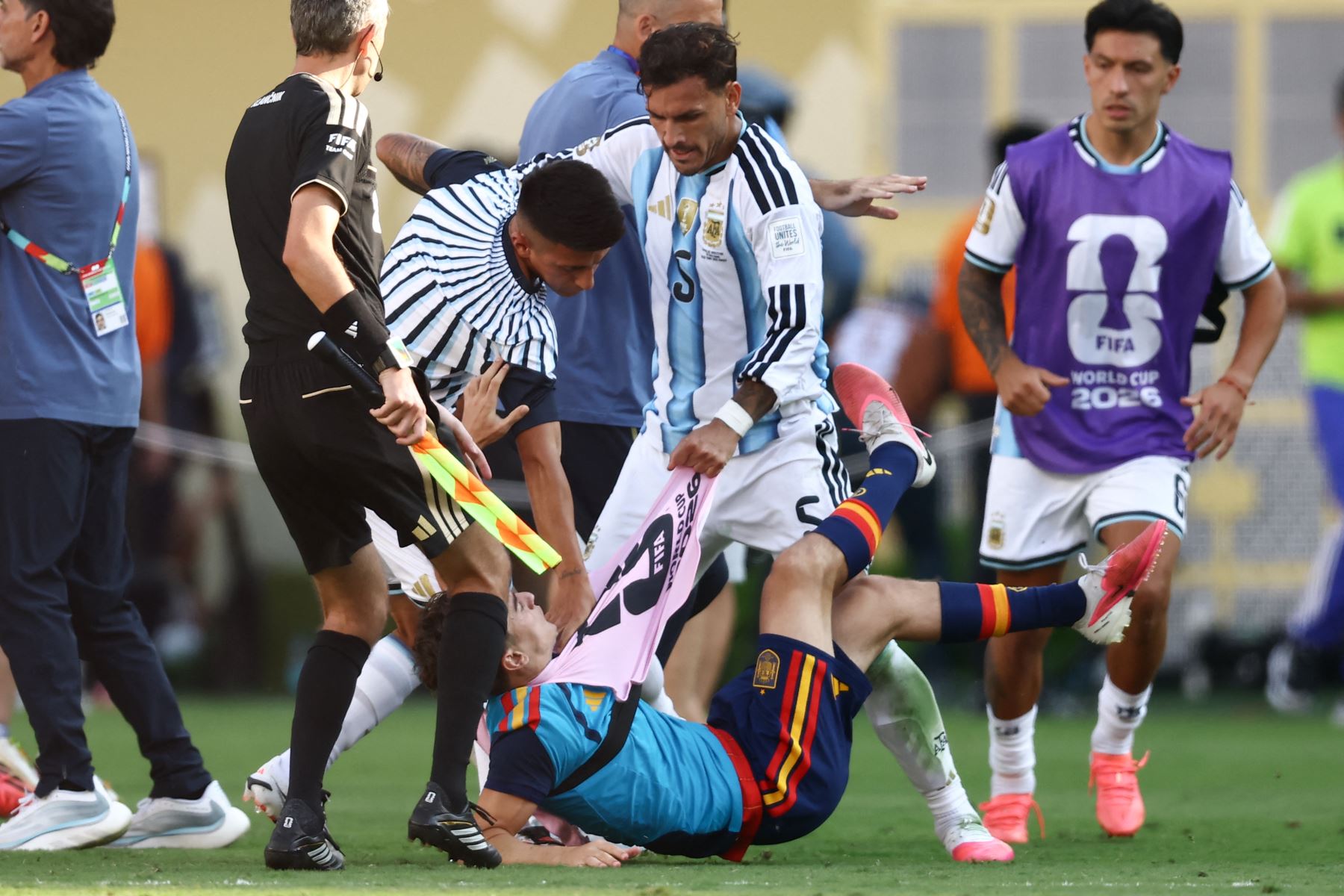 FIFA investigará accionar violento de los jugadores argentinos tras la final del Mundial