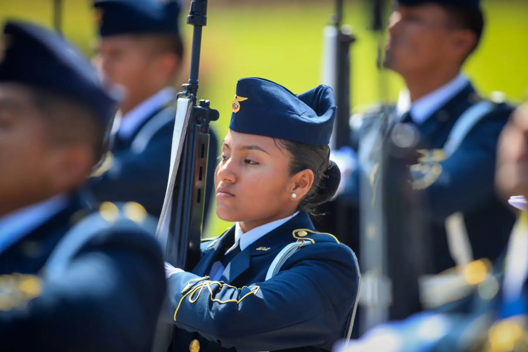 La Fuerza Aérea del Perú realizó los ensayos previos para la Gran Parada y Desfile Militar 2026 por las Fiestas Patrias del país Foto: ANDINA/Ricardo Cuba