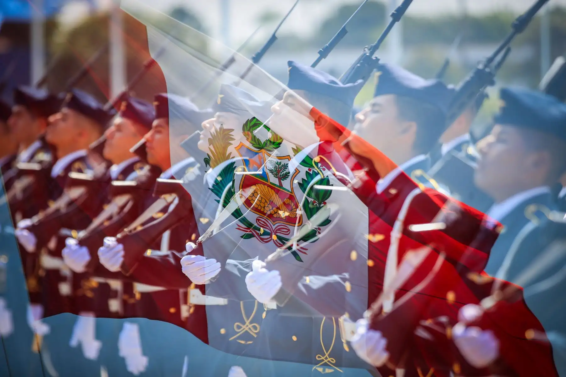 La Fuerza Aérea del Perú realizó los ensayos previos para la Gran Parada y Desfile Militar 2026 por las Fiestas Patrias del país Foto: ANDINA/Ricardo Cuba