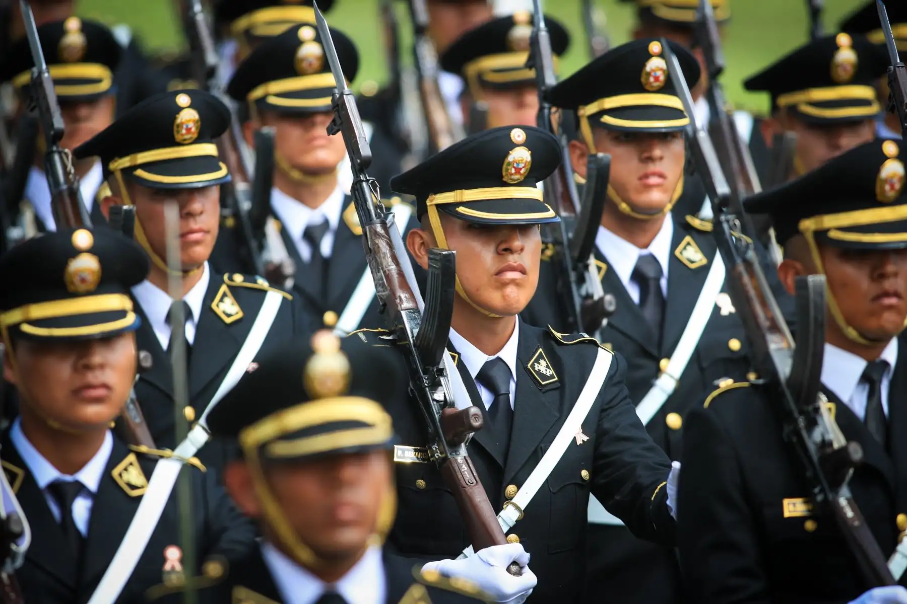 La Fuerza Aérea del Perú realizó los ensayos previos para la Gran Parada y Desfile Militar 2026 por las Fiestas Patrias del país Foto: ANDINA/Ricardo Cuba