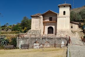 En la Capilla del Copón, los especialistas verificaron el colapso del muro lateral izquierdo, daños en parte de la cobertura y afectaciones estructurales.