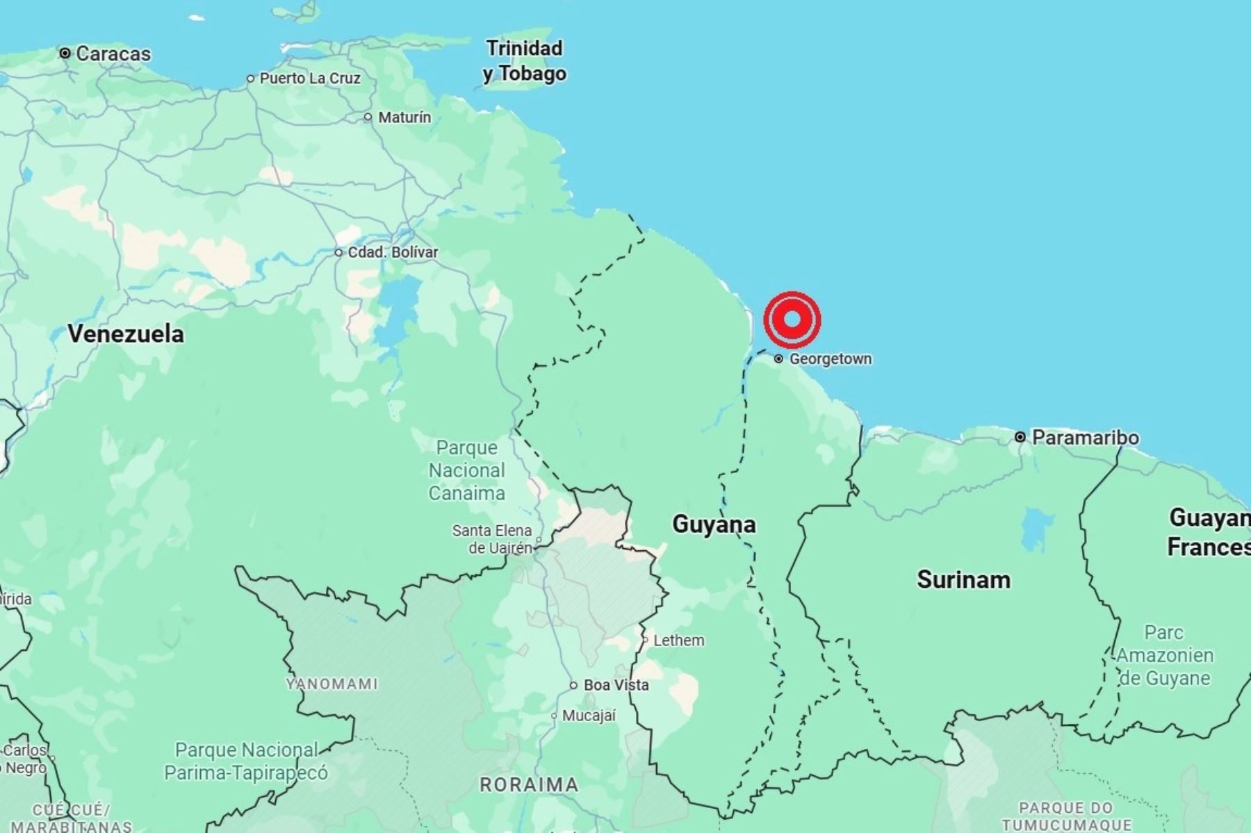 Guyana: confirman al menos 27 muertos y decenas de desaparecidos tras naufragio de ferry