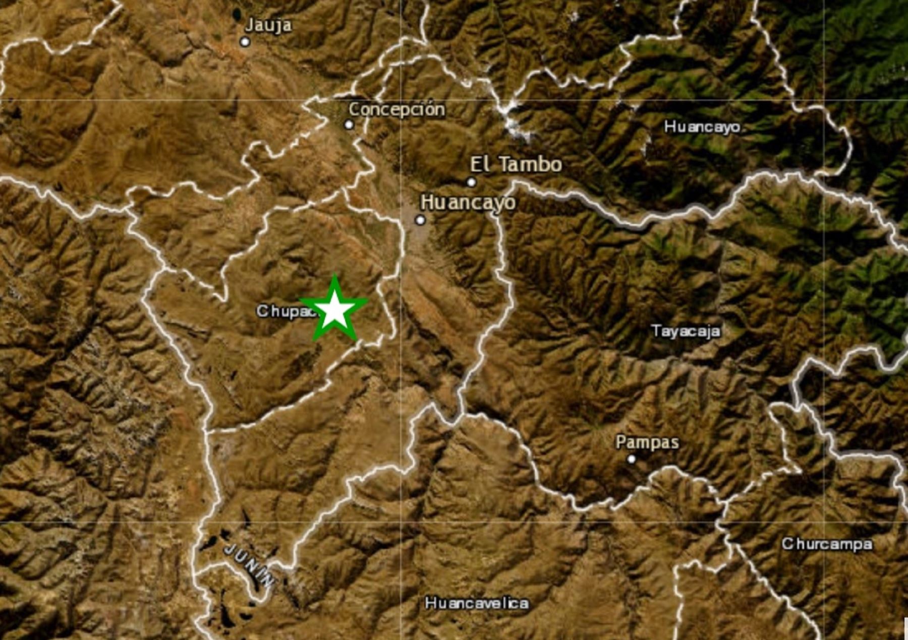 Temblor hoy en Perú: un sismo de magnitud 3.5 remece Chupaca, el sexto desde el sábado 18