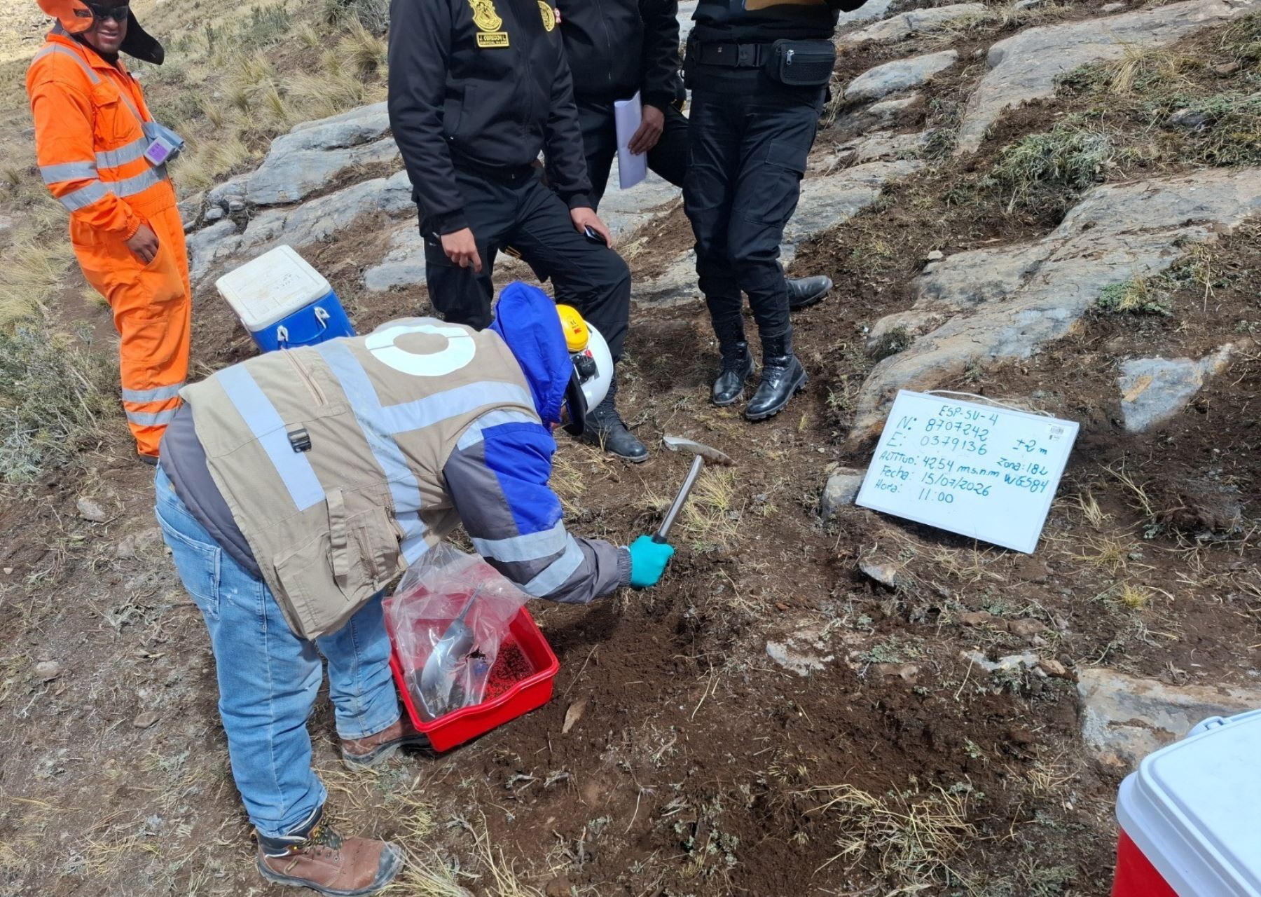 Junín: evalúan el impacto ambiental en Yauli tras reportarse una fuga de relaves mineros