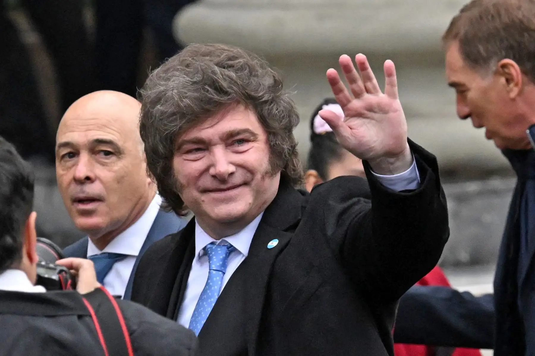 Javier Gerardo Milei, presidente de la República Argentina. Foto: AFP