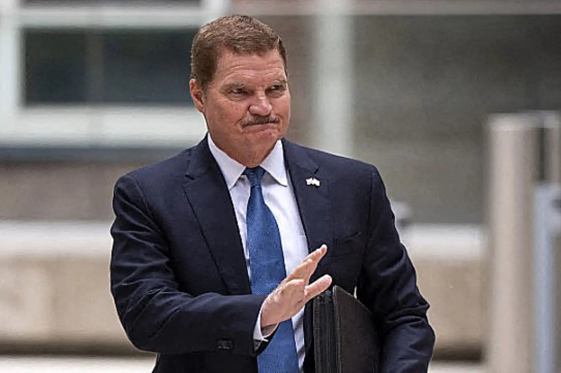 Primer ministro de Aruba, Mike Eman. Foto: AFP