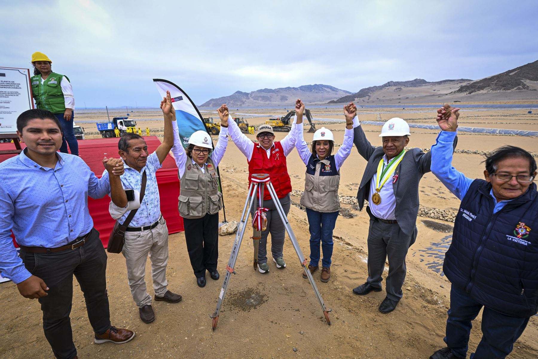 El Minam inauguró dos nuevas plantas de reciclaje de residuos que permitirán recuperar materiales reciclables y aprovechar los residuos orgánicos, contribuyendo a una ciudad más limpia y a un mejor servicio para los chiclayanos. Foto: Minam