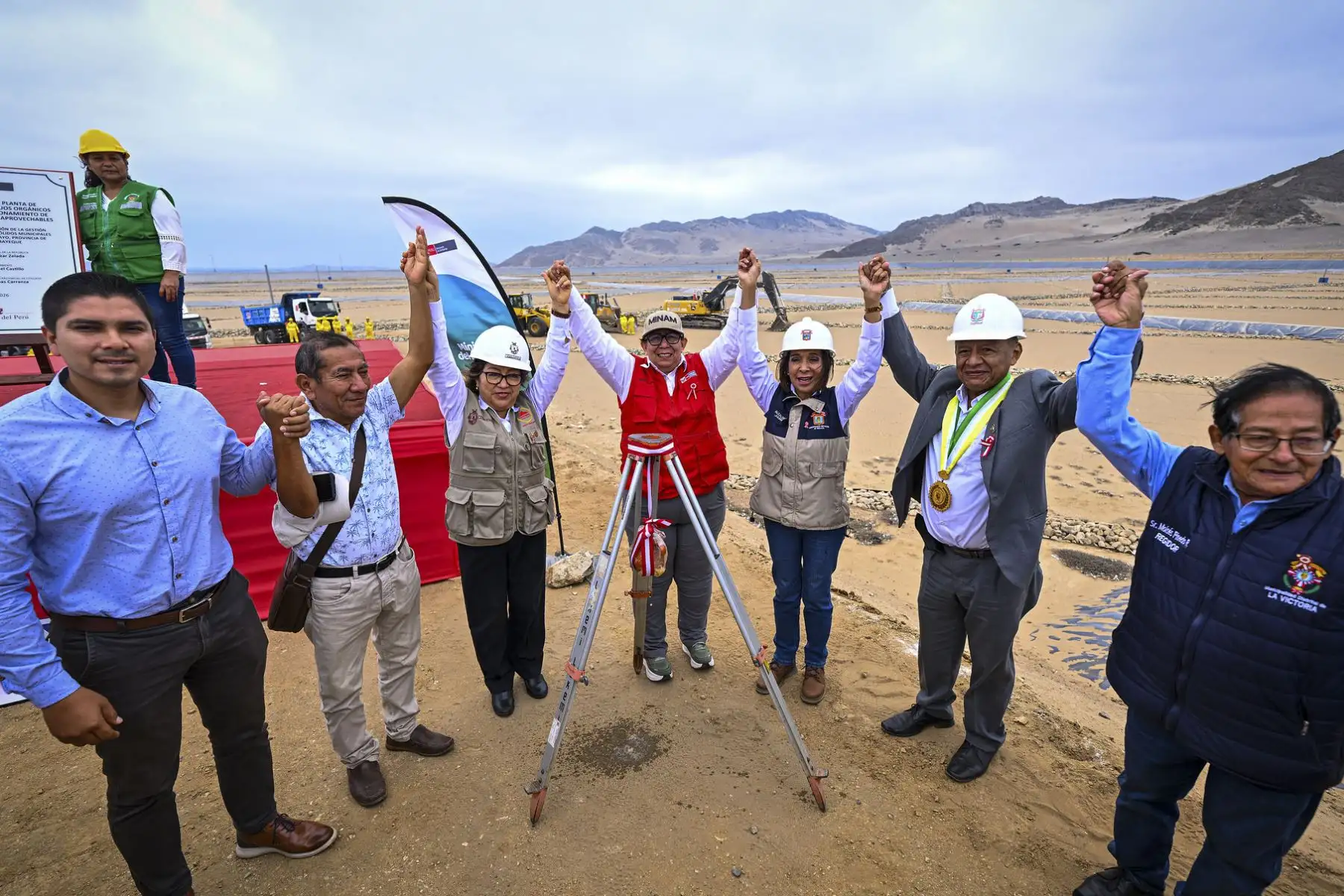 El Minam inauguró dos nuevas plantas de reciclaje de residuos que permitirán recuperar materiales reciclables y aprovechar los residuos orgánicos, contribuyendo a una ciudad más limpia y a un mejor servicio para los chiclayanos. Foto: Minam