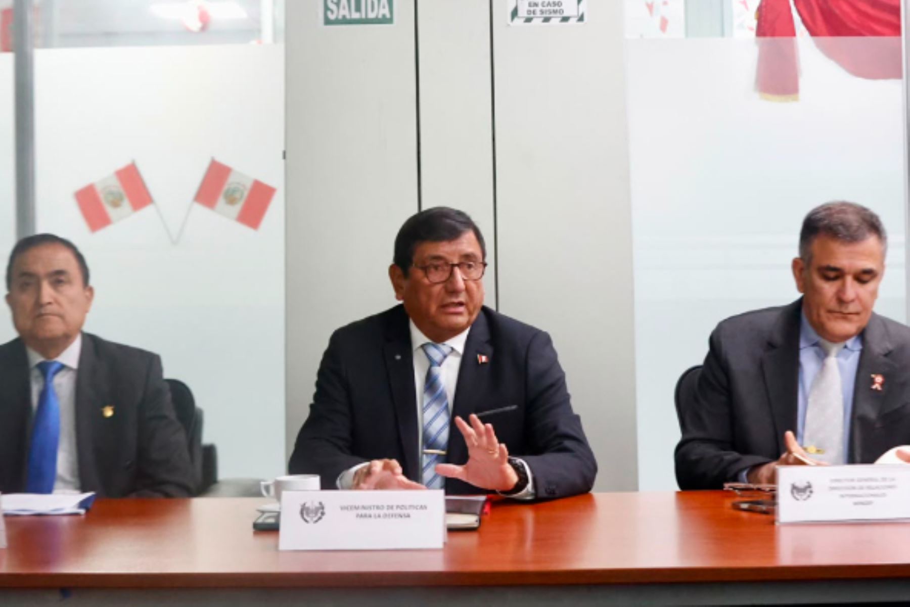 Mindef instala grupo que implementará sistema de vigilancia y protección de áreas críticas