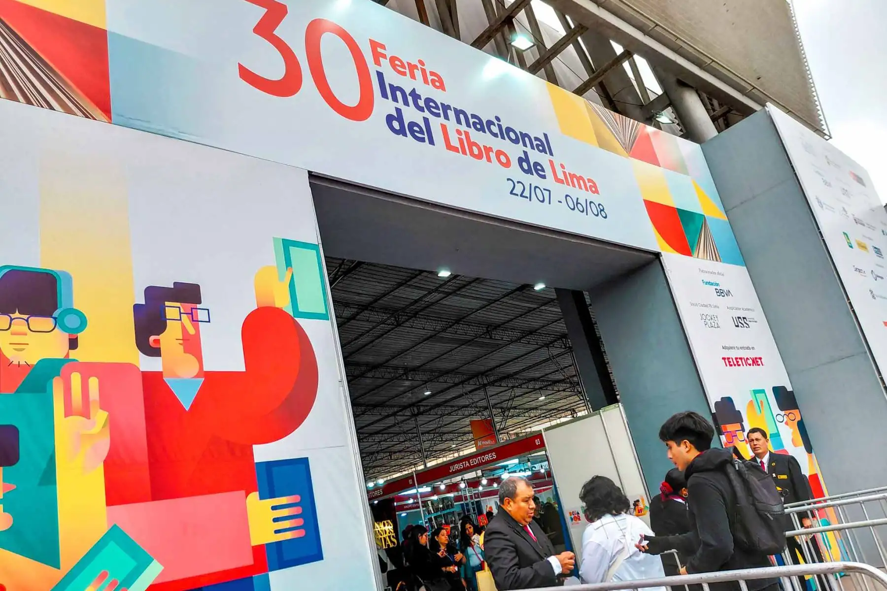 La FIL Lima 2026 abre hoy su 30.ª edición con una amplia programación que reúne presentaciones editoriales, conversatorios, espectáculos y actividades para públicos de todas las edades. Foto: ANDINA/ José Vadillo