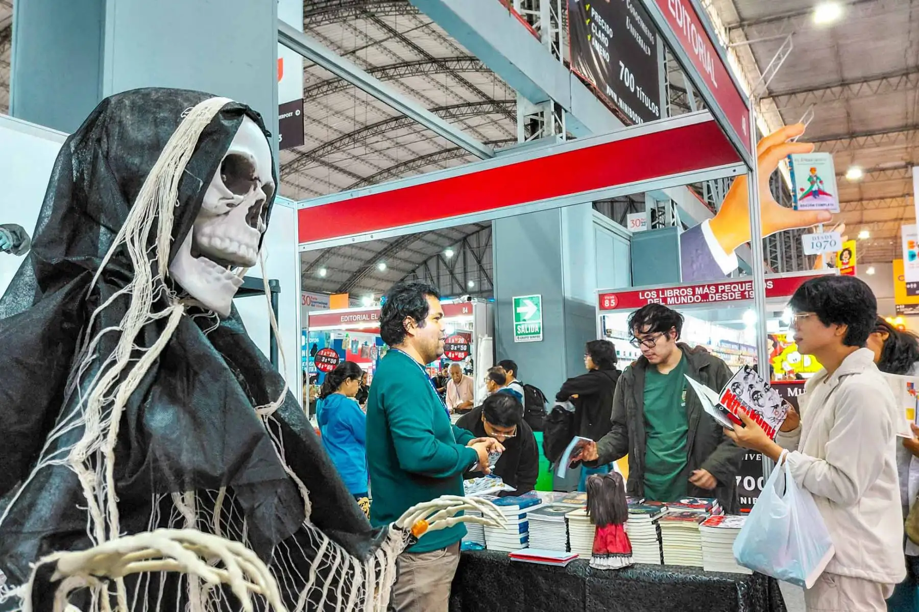 La Feria Internacional del Libro de Lima inicia una nueva edición con actividades literarias, musicales e infantiles para celebrar tres décadas de promoción de la lectura. Foto: ANDINA/ José Vadillo