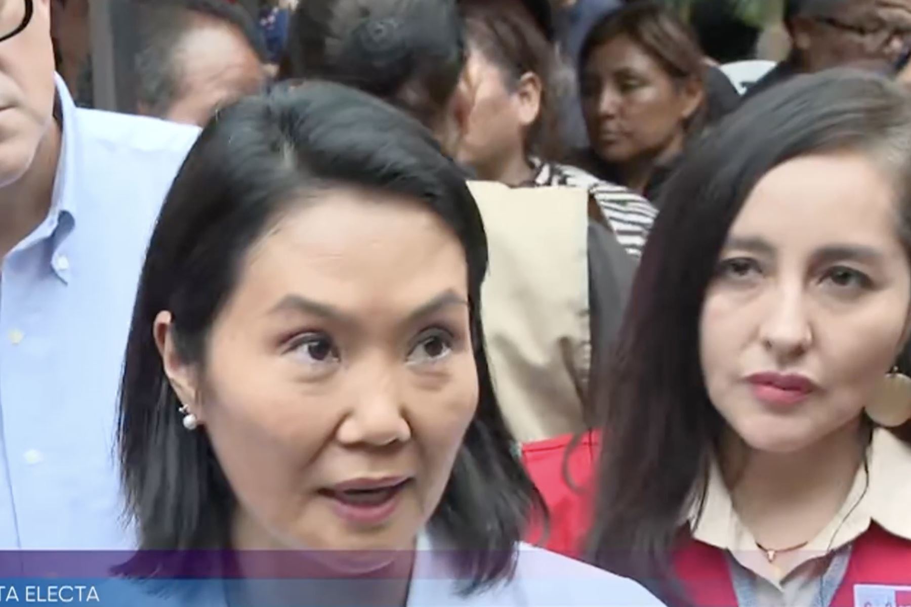 Keiko Fujimori desde La Victoria: “El país no da para más, vamos a recuperar la paz"