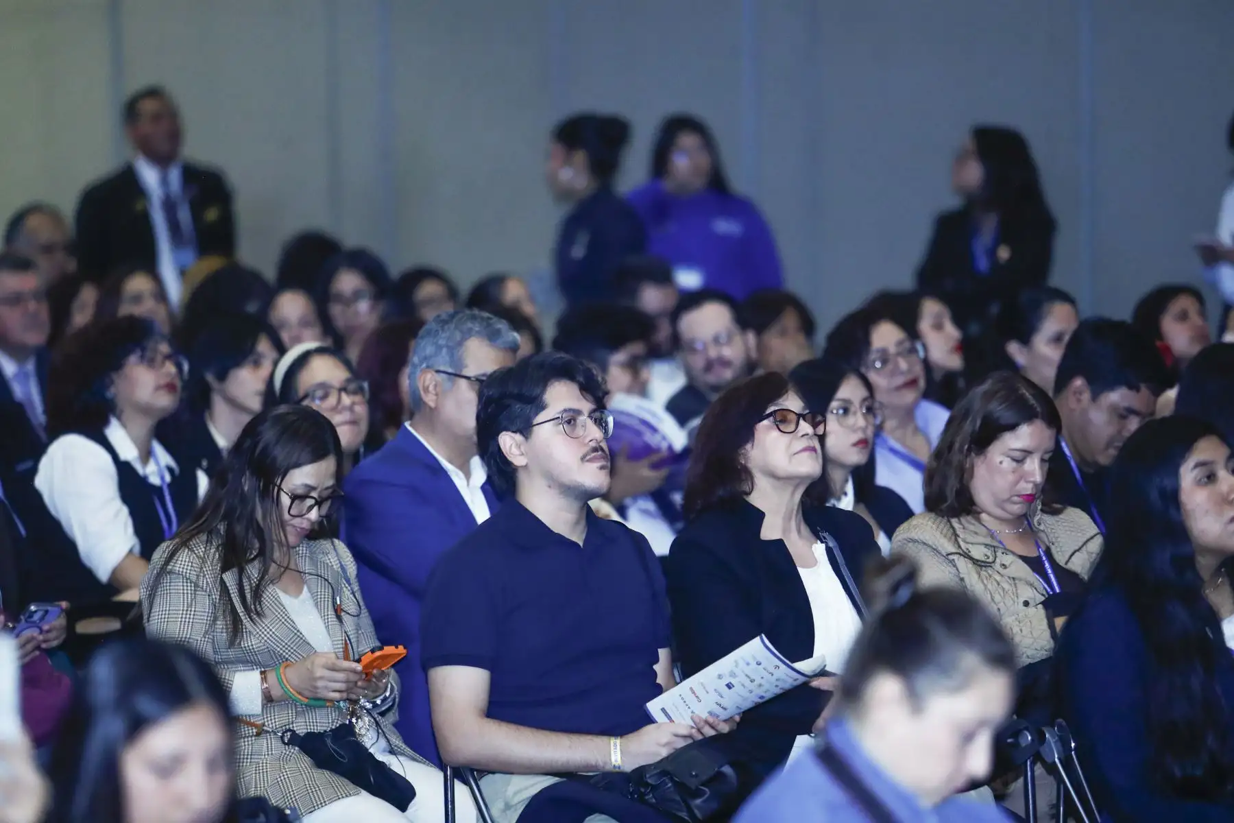 El miércoles 22 de julio se realizó la inauguración oficial de la Feria Internacional del Libro de Lima 2026, desde el auditorio Blanca Varela del Centro de Exposiciones Jockey en Santiago de Surco, con la participación de diversas autoridades como las ministras de Cultura de Perú y Ecuador, los presidentes de las cámaras del libro de ambos países, y el alcalde de Surco, entre otros. Foto: ANDINA/Daniel Bracamonte
