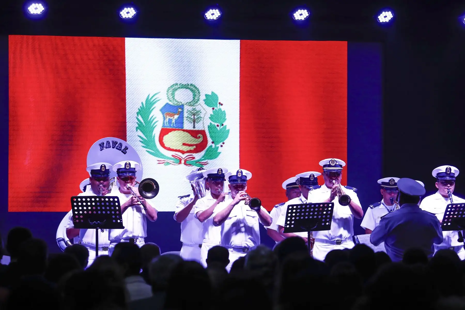 El miércoles 22 de julio se realizó la inauguración oficial de la Feria Internacional del Libro de Lima 2026, desde el auditorio Blanca Varela del Centro de Exposiciones Jockey en Santiago de Surco, con la participación de diversas autoridades como las ministras de Cultura de Perú y Ecuador, los presidentes de las cámaras del libro de ambos países, y el alcalde de Surco, entre otros. Foto: ANDINA/Daniel Bracamonte