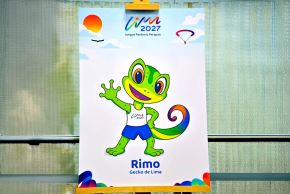 Rimo es un gecko, lagartija tradicional de la costa peruana que suele habitar en huacas.