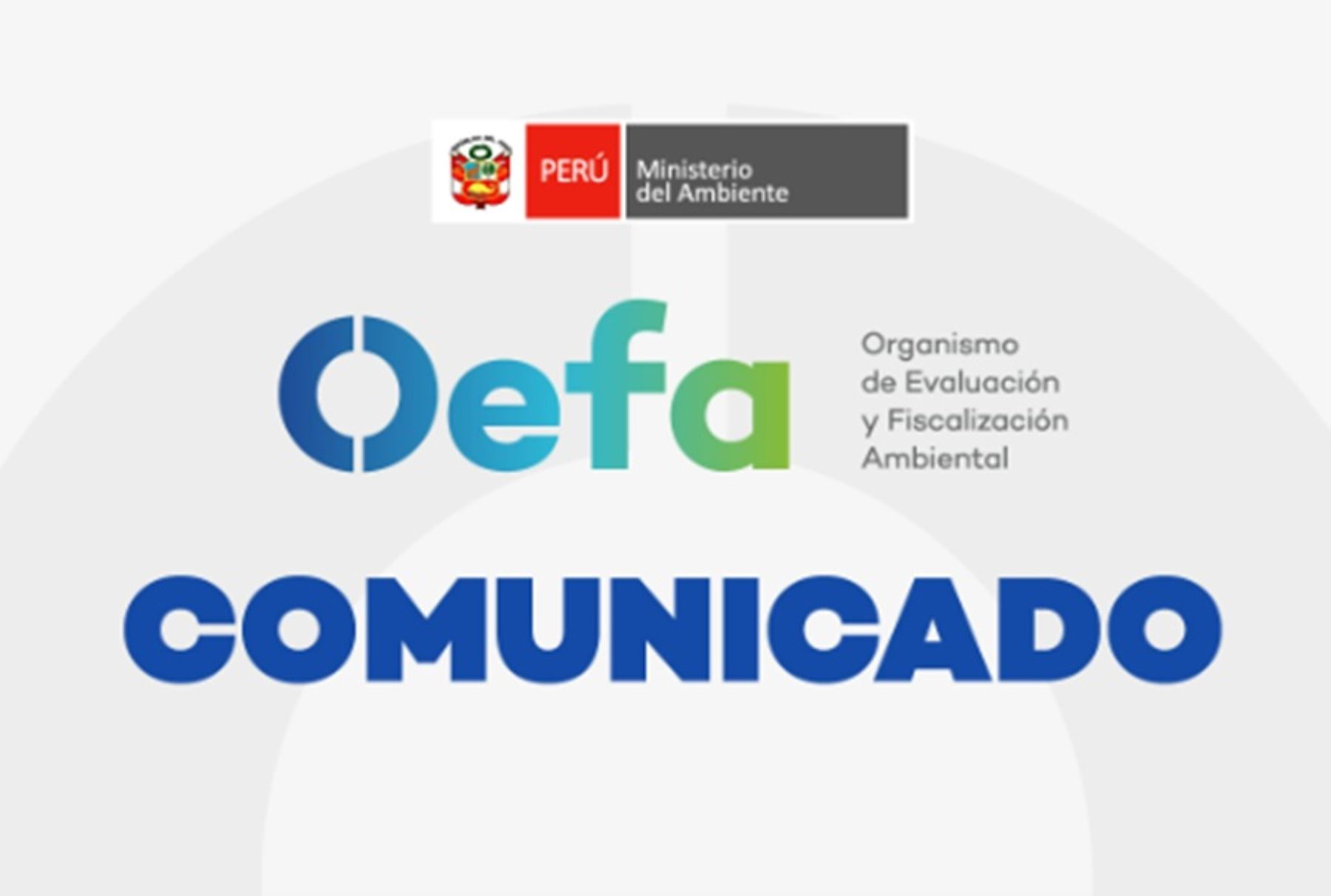OEFA alerta sobre suplantadores de identidad para solicitar acceso a información pública