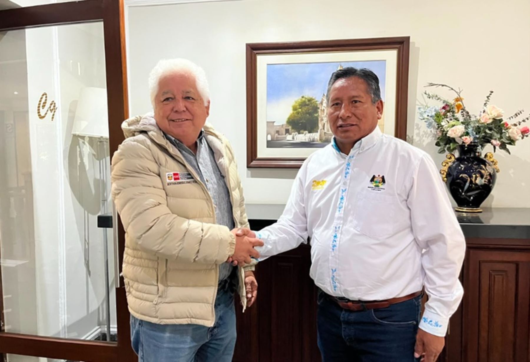 Alcalde de Caylloma y ministro de Turismo impulsan corredor turístico Arequipa–Colca