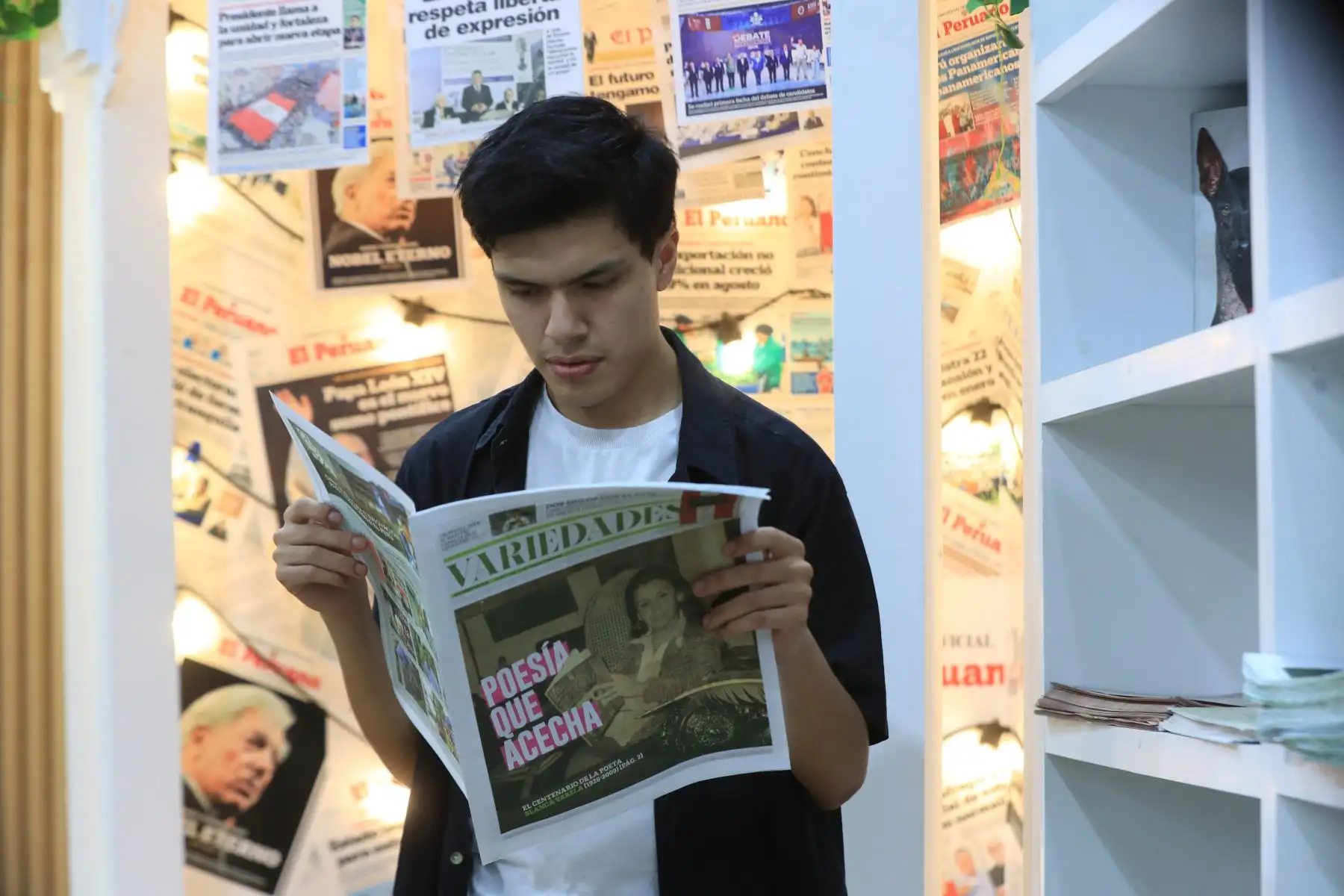 Editora Perú presentará tres títulos de su Fondo Editorial en la Feria Internacional del Libro de Lima 2026: El Peruano 200 años, el lunes 27 de julio a las 8 p. m.; Compendio de Legislación Penal Informática del Perú, el viernes 31 de julio a las 7 p. m.; y Comentarios de Normas Legales: Laboral VI Derecho Colectivo, el lunes 3 de agosto a las 7 p. m. Además, estará presente en el stand 121. Foto: ANDINA/Ricardo Cuba.