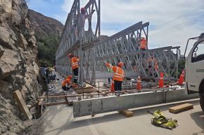 El Ositrán exhortó al MTC a intervenir con urgencia en los puentes en situación crítica. Foto: Ositrán/Difusión.