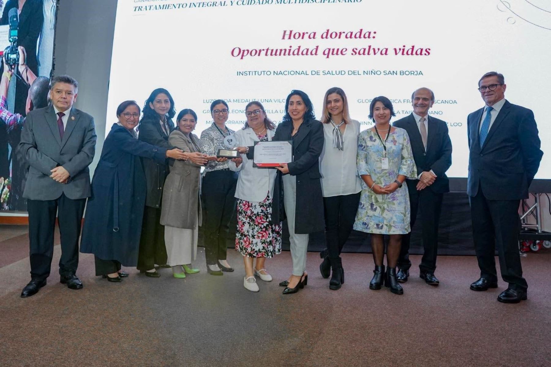 INSN-San Borja es reconocido por garantizar atención oportuna para niños con cáncer