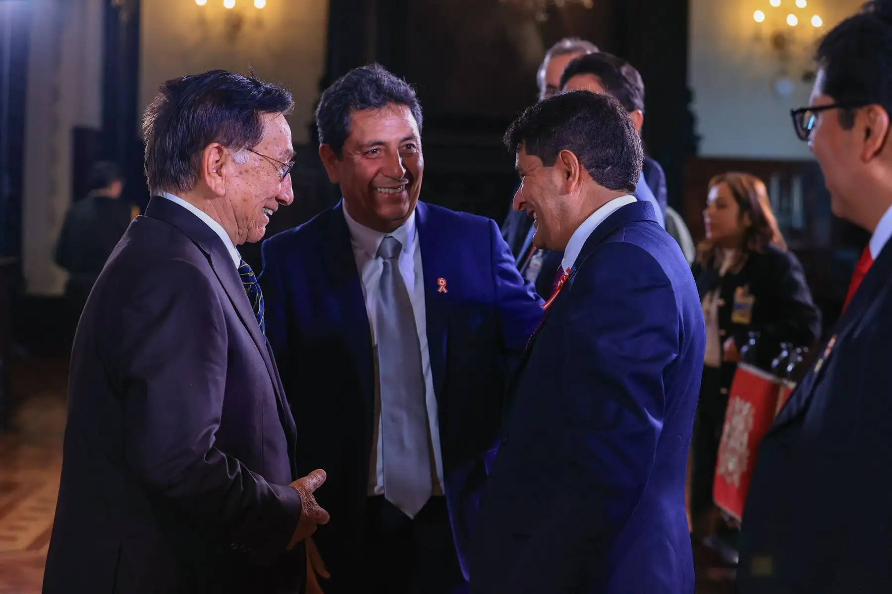 El presidente de la República, José María Balcázar, participó en la ceremonia de anuncio del Convenio para la Ejecución del Tercer Componente de la Vía Arequipa-La Joya, una obra estratégica que fortalecerá la conectividad y el desarrollo del sur del país. Foto: ANDINA/Prensa Presidencia