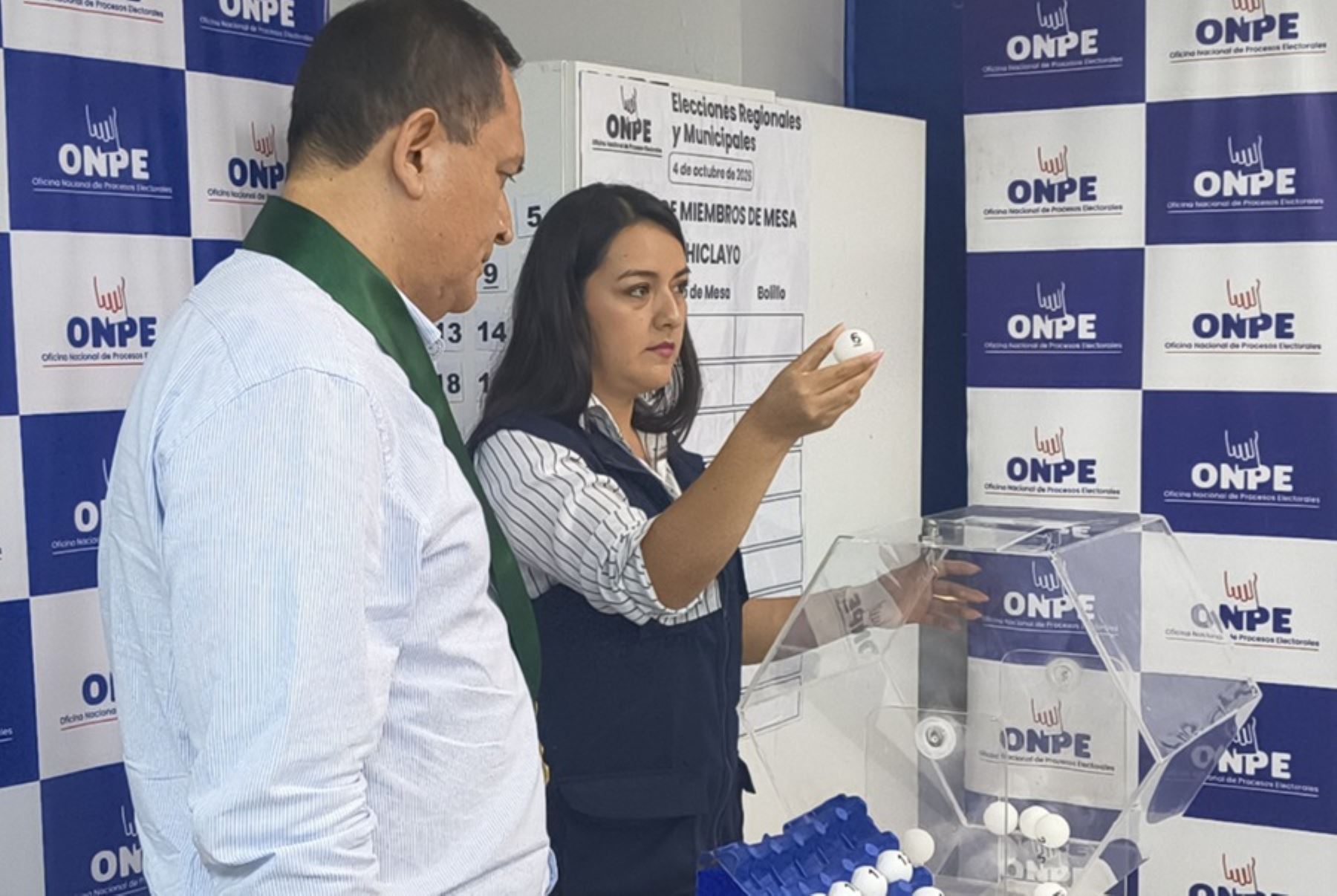 ERM 2026: más de 13,000 ciudadanos fueron sorteados como miembros de mesa en Chiclayo