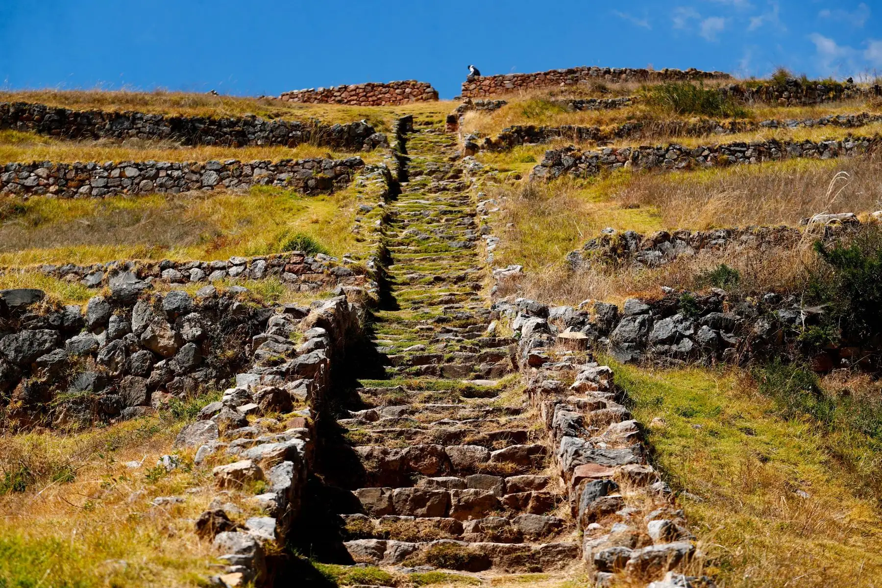 El sitio perteneció inicialmente al imperio Wari, pasó a manos de los chankas y finalmente fue ocupado por los incas. Foto: ANDINA/Daniel Bracamonte