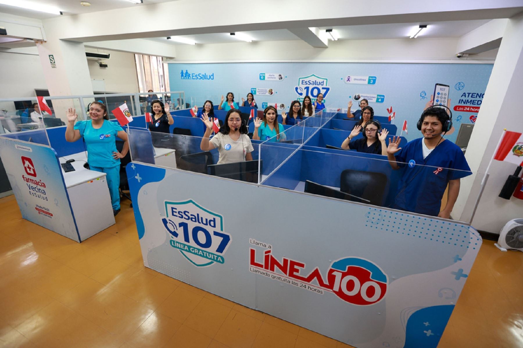 EsSalud y MIMP integran las líneas 107 y 100 para atender casos de violencia