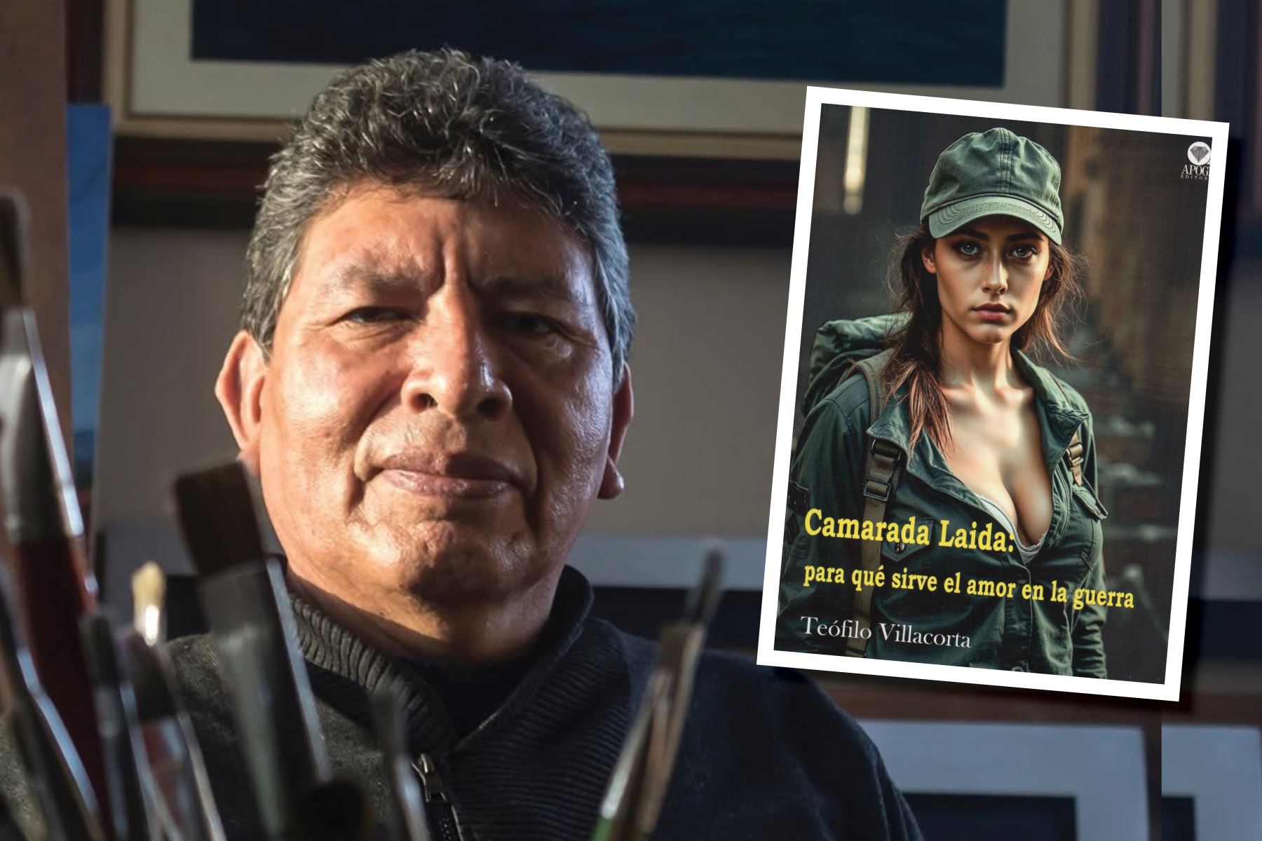 Escritor Teófilo Villacorta Cahuide presenta en Ecuador su novela ‘Camarada Laida’