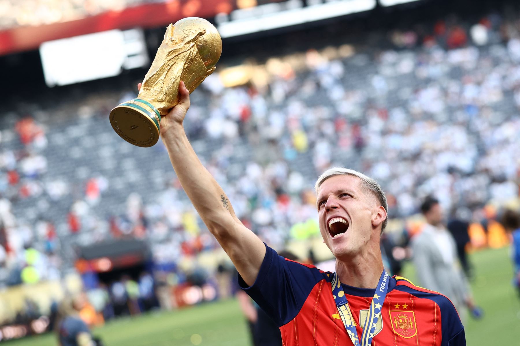 Dani Olmo, quien fue agredido por Roberto Ayala, dice que el asistente argentino miente