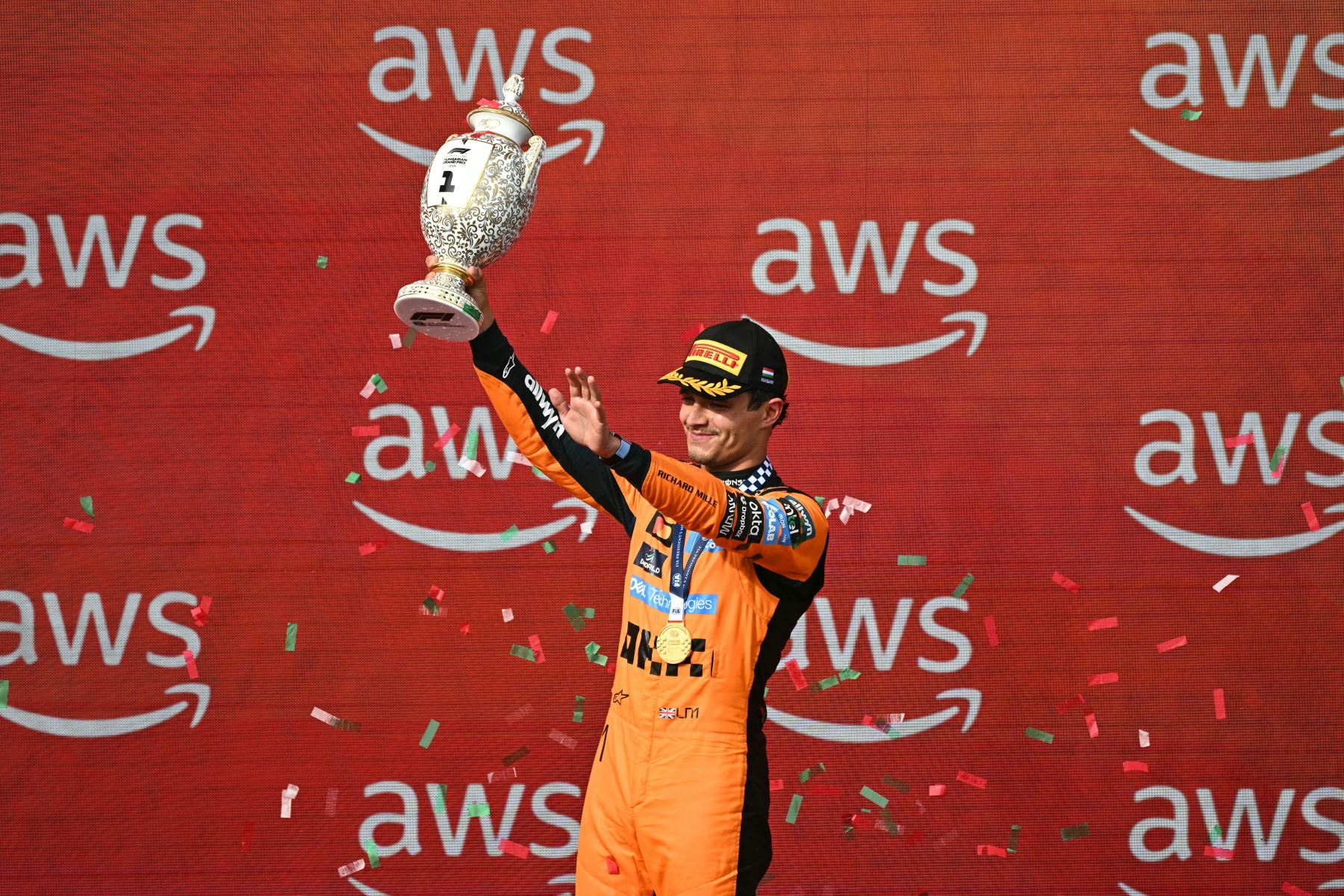 Fórmula 1: Inglés Lando Norris gana el Gran Premio de Hungría