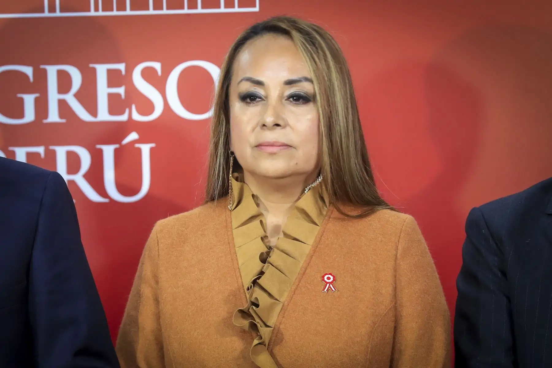 Nilza Chacón (Fuerza Popular), segunda vicepresidenta de la nueva Mesa Directiva del Senado del Congreso de la República para el periodo legislativo 2026-2027. Foto: ANDINA/Ricardo Cuba