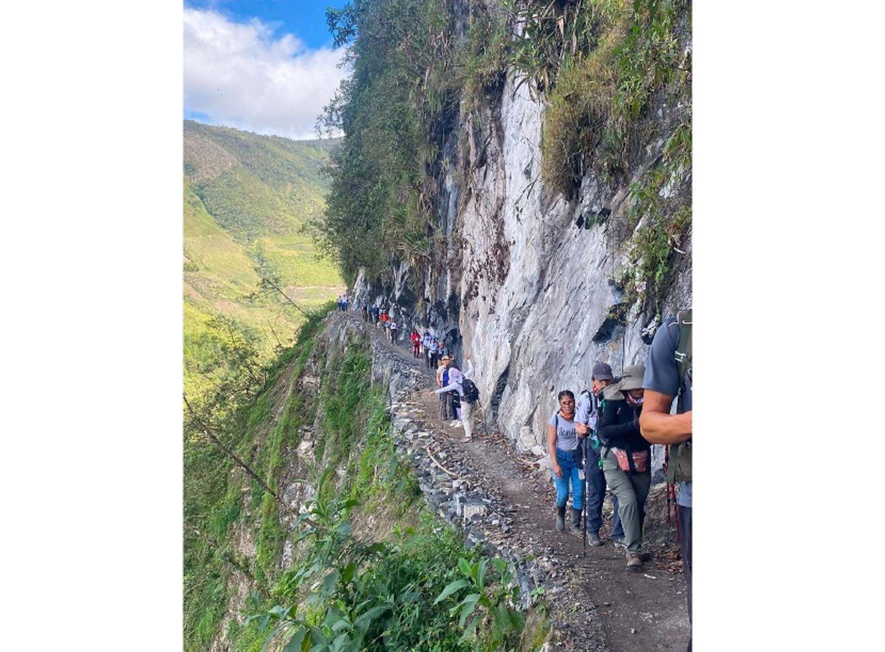 Pasco: expedicionistas peruanos y extranjeros participaron en Camino de Colonos y Arrieros
