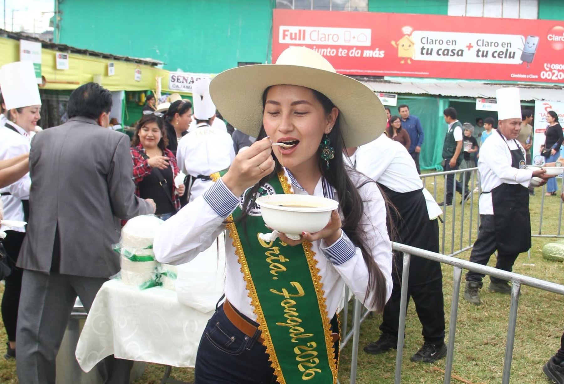 Cajamarca: Fongal endulzó a sus visitantes con 1,000 platos de dulce de chiclayo con leche
