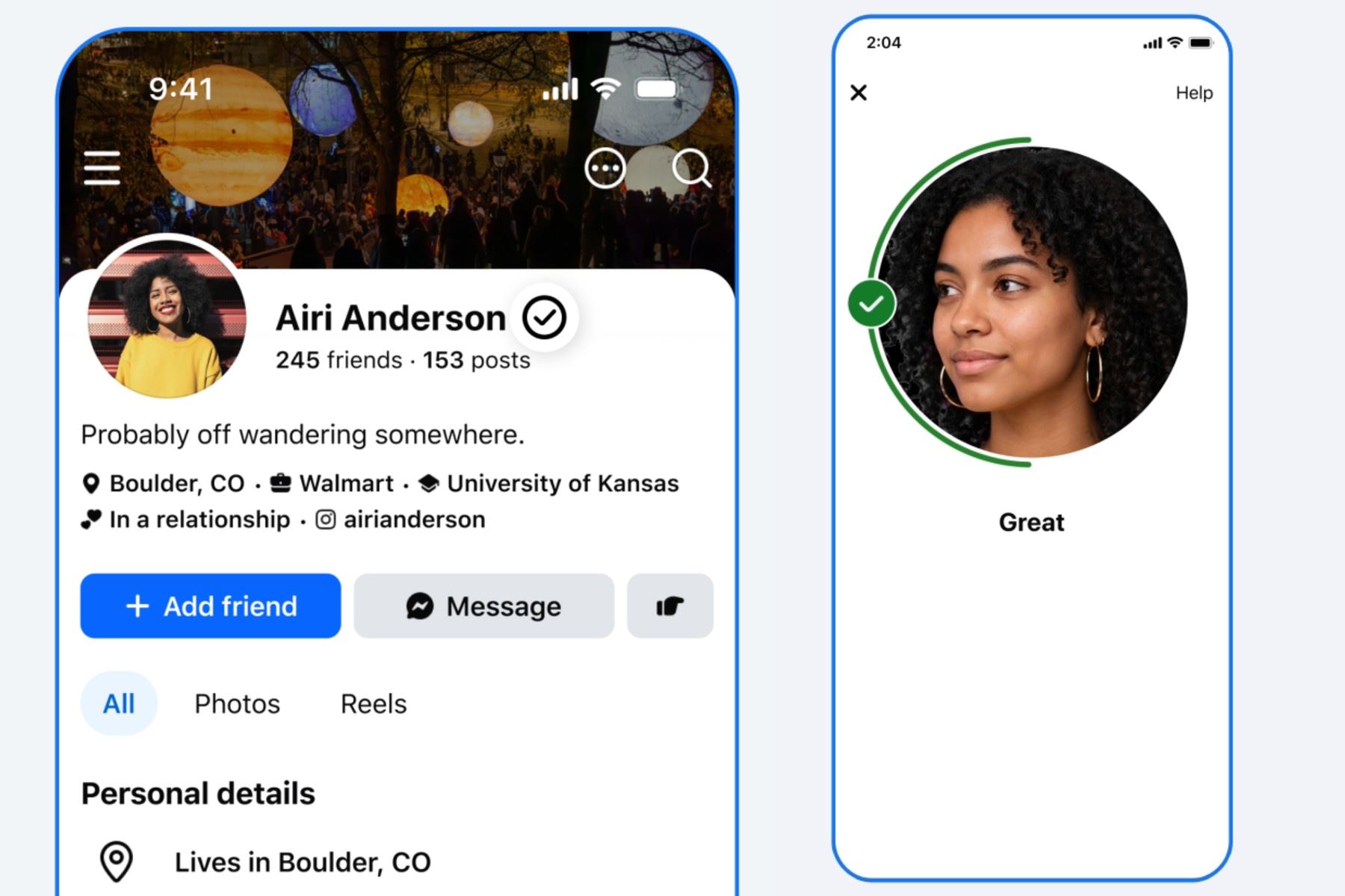 Facebook Verified, la insignia que confirma que detrás del perfil hay una persona real