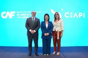 En reunión con la presidenta electa Keiko Fujimori, CAF y CEAPI reafirman su compromiso con el Perú. Foto: ANDINA/Difusión

