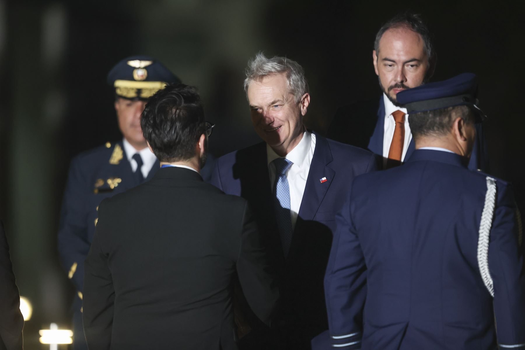 El presidente de Chile, José Antonio Kast, llega al Perú para participar en la ceremonia de transmisión del mando supremo a la presidenta electa, Keiko Fujimori, que se realizará el martes 28 de julio. Foto: ANDINA/Jhonel Rodríguez Robles