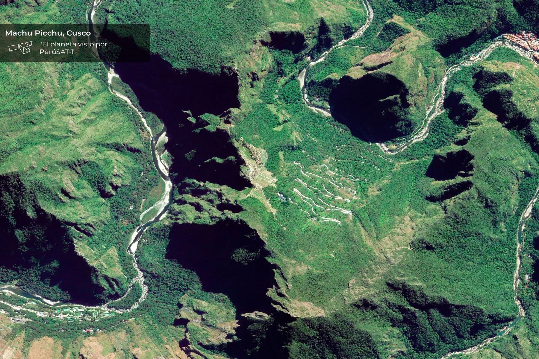 Fiestas Patrias: Machu Picchu, Caral y otros emblemáticos lugares visto desde el espacio