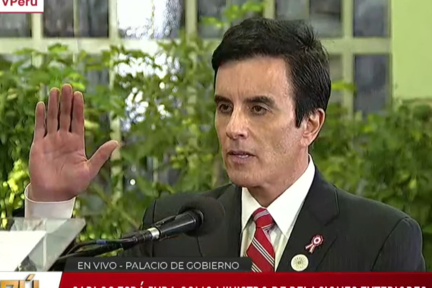 Carlos Espá juró como ministro de Relaciones Exteriores