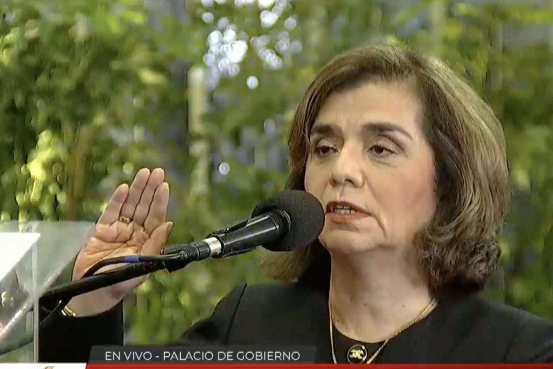 María Seminario jura como nueva ministra de la Mujer y Poblaciones Vulnerables