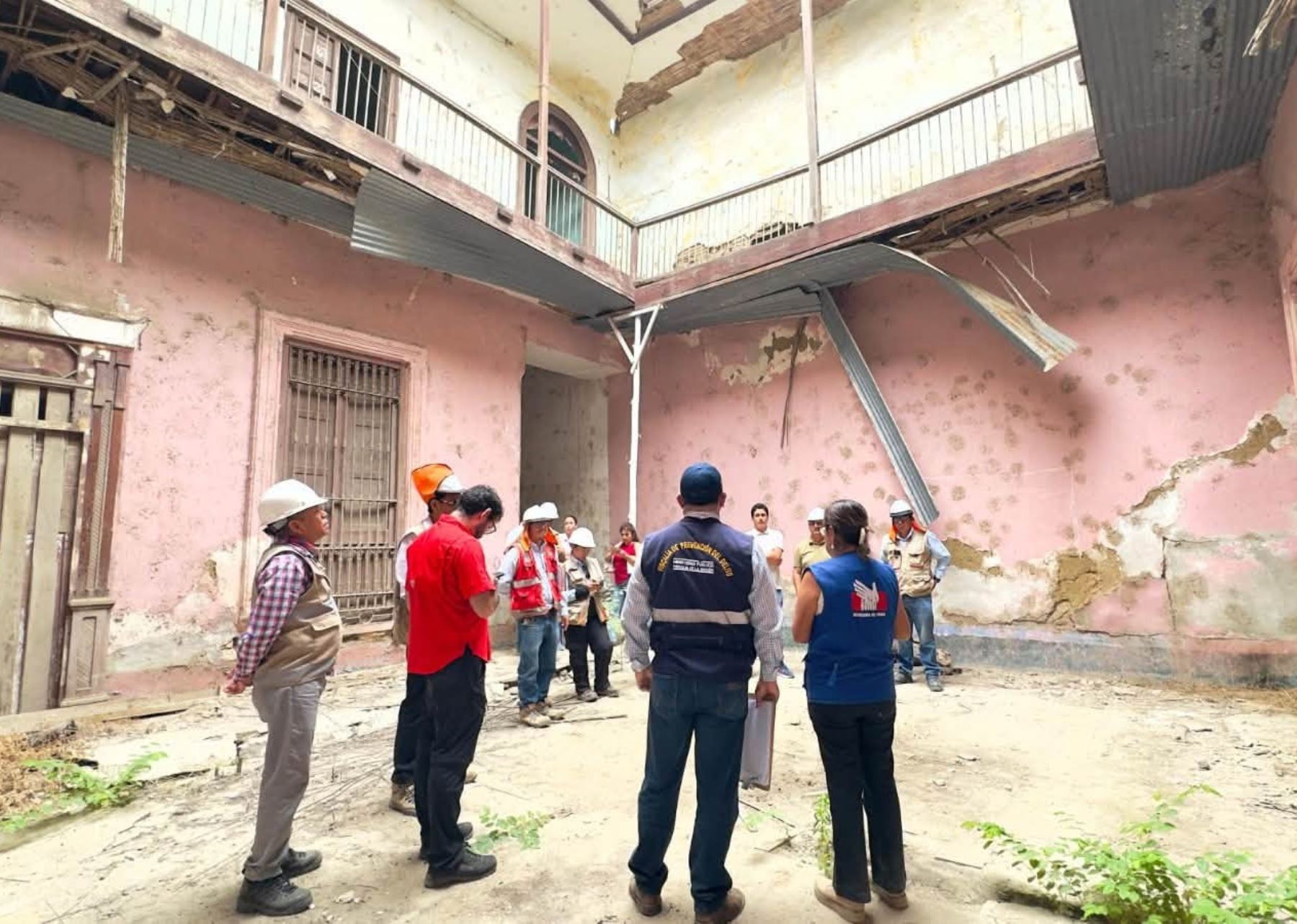 Fiscalía de Piura advierte riesgo de colapso de dos casonas declaradas patrimonio cultural