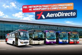 ¿Viajas en Metropolitano o corredores? Descubre cómo llegar al aeropuerto Jorge Chávez. Foto: ANDINA/Difusión.
