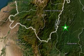 Santa María de Nieva (Amazonas) fue sacudida esta madrugada por tres sismos de magnitud 5.4, 5.0 y 4.1, informó el IGP. ANDINA/Difusión
