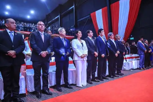 Presidenta Keiko Fujimori participó en Ceremonia de Acción de Gracias por el Perú
