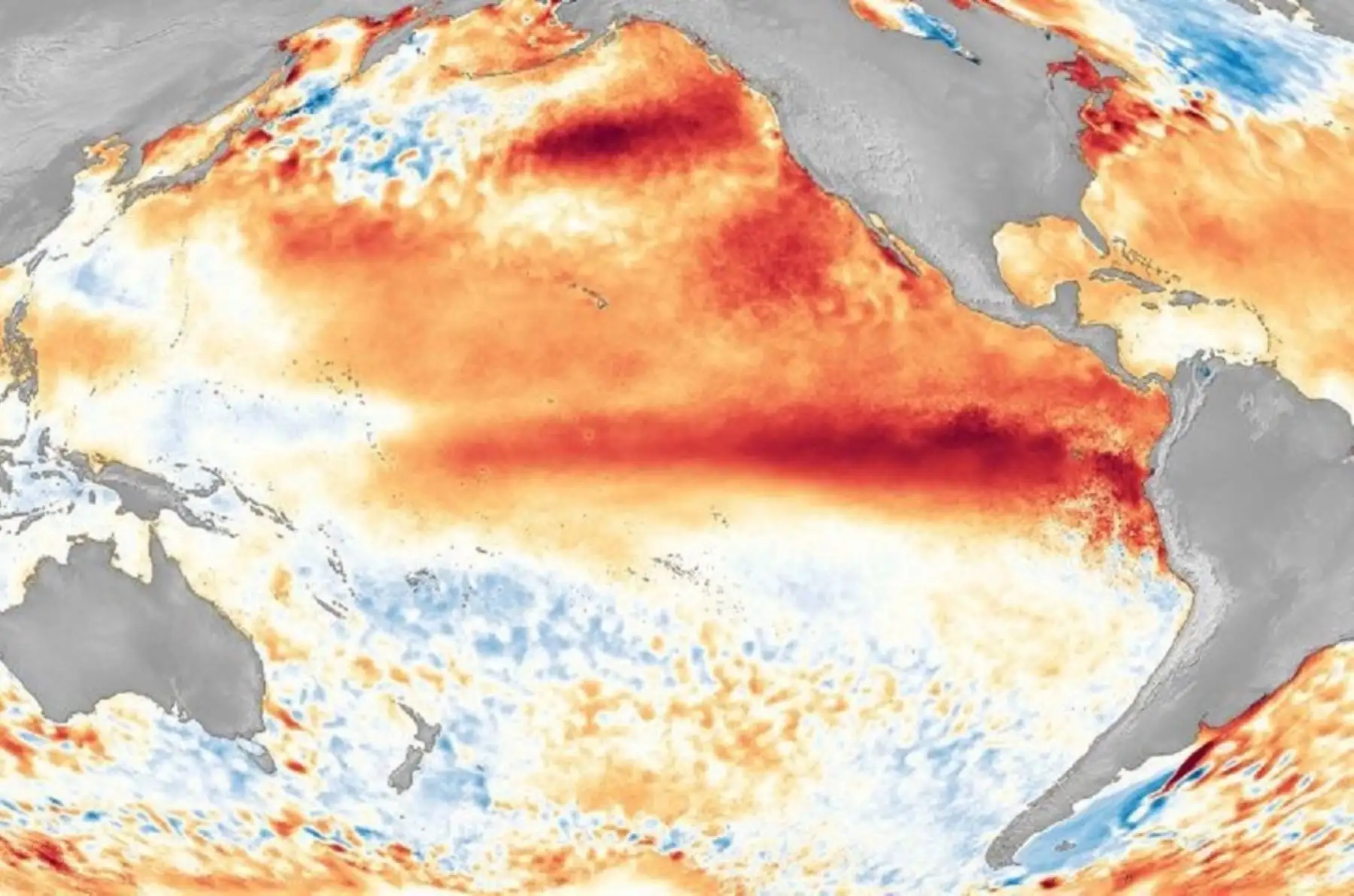 Acoplamiento entre el océano y la atmósfera favorecerán un evento El Niño extraordinario