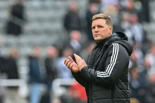 Eddie Howe dejó de ser entrenador de Newcastle United. Foto: AFP.