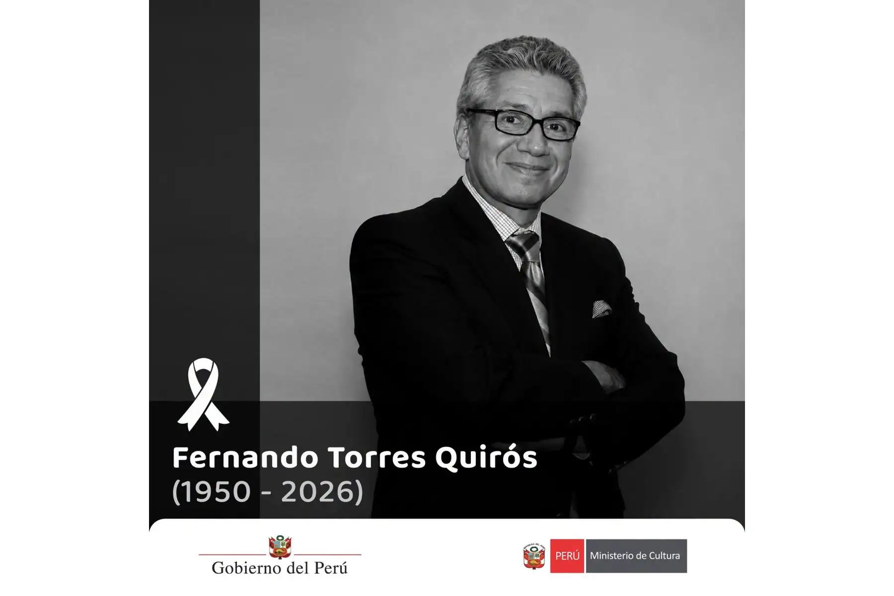 Falleció el destacado gestor cultural Fernando Torres Quiroz