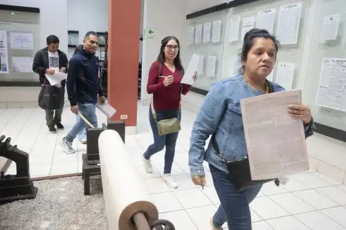 Ciudadanos visitan el Museo Gráfico de El Peruano como parte del programa Museos Abiertos